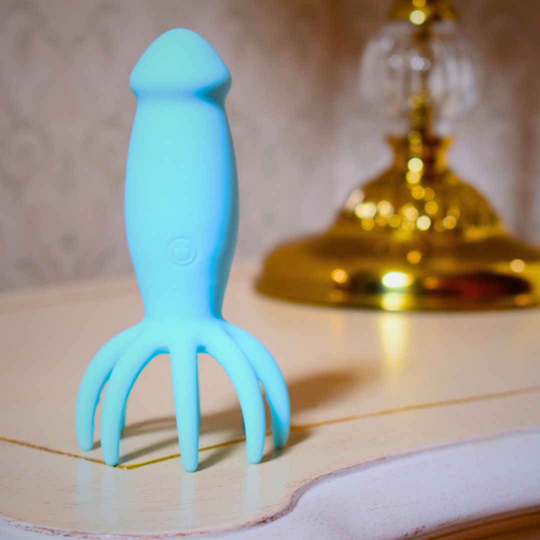 Octopus Shape Vibrator with Remote Control