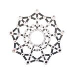 Snowflake-shaped transparent nipple pasties 2